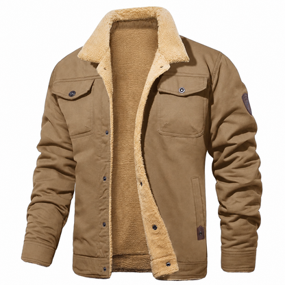 Men's Sherpa Lined Soft Jacket