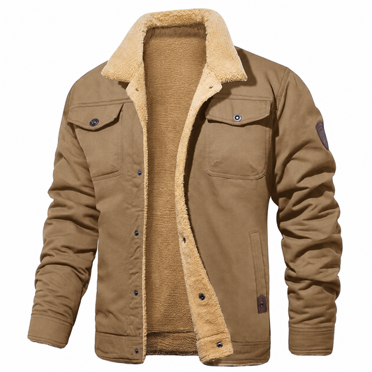 Men's Sherpa Lined Soft Jacket