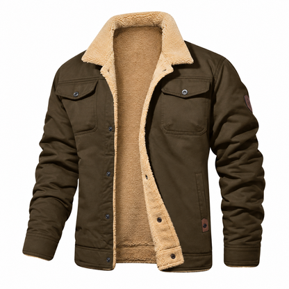 Men's Sherpa Lined Soft Jacket