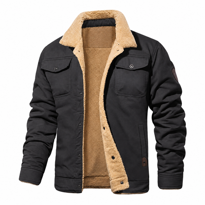 Men's Sherpa Lined Soft Jacket