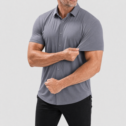 Oak & Weston Muscle Stretch Shirt