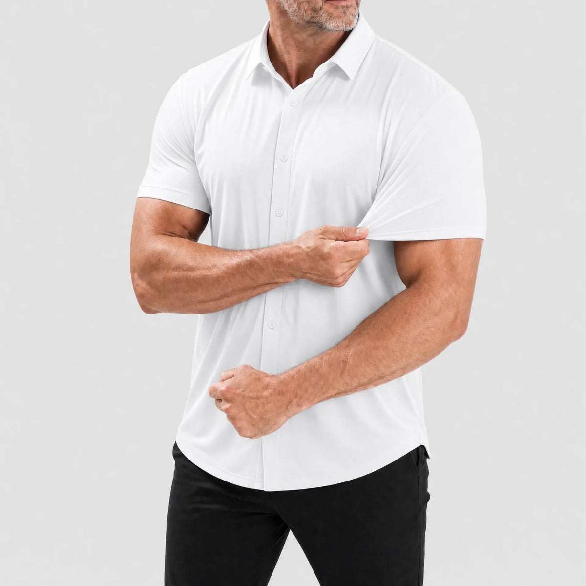 Oak & Weston Muscle Stretch Shirt