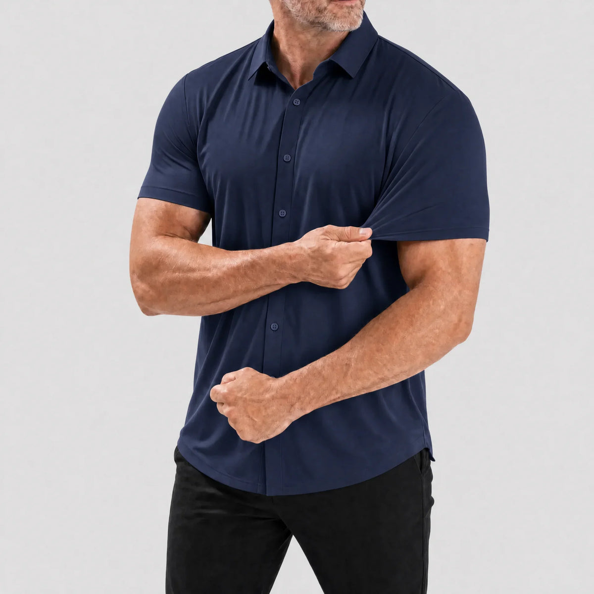 Oak & Weston Muscle Stretch Shirt