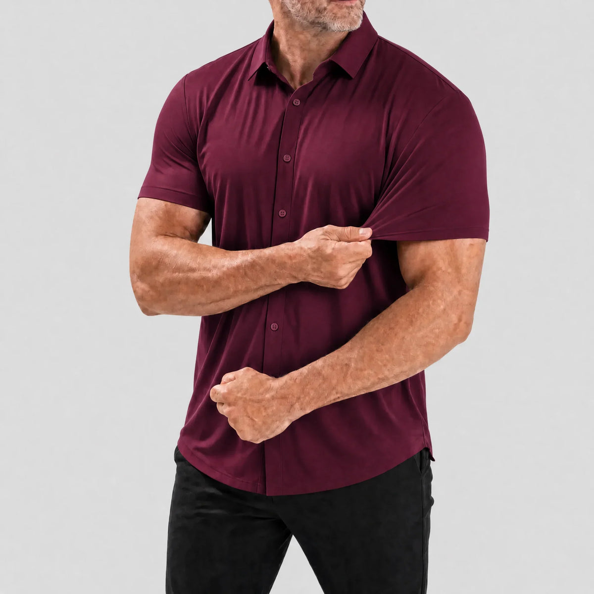 Oak & Weston Muscle Stretch Shirt