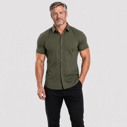 Oak & Weston Muscle Stretch Shirt