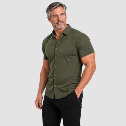 Oak & Weston Muscle Stretch Shirt